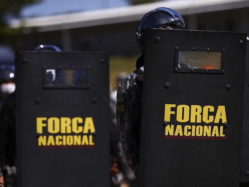 PMs de oito estados se integram à Força Nacional em Brasília