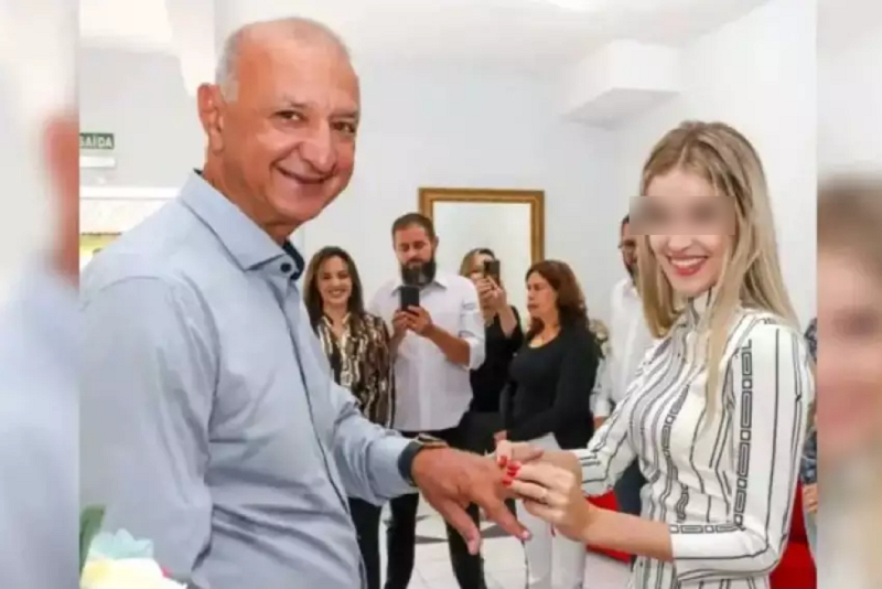 Casamento de prefeito de 65 anos com adolescente de 16, gera exonerações