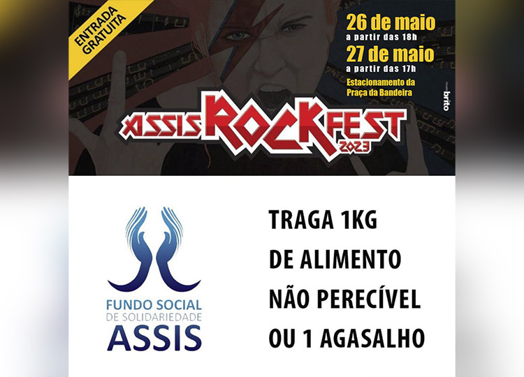 Começa nesta sexta-feira o evento Assis Rock Fest