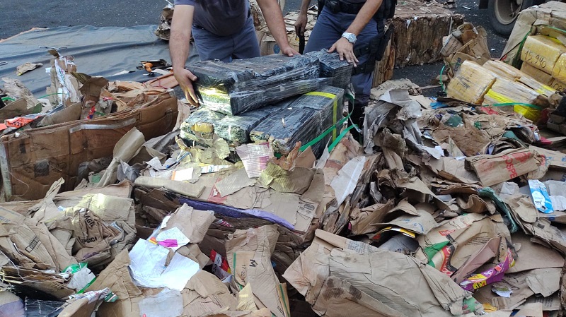 Policiamento rodoviário apreende toneladas de maconha em Palmital