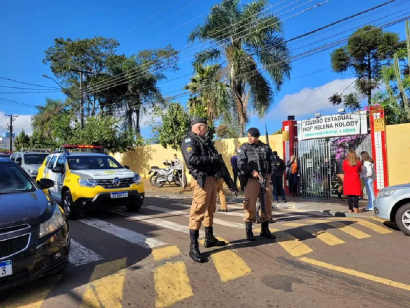 Aluna é morta em ataque à escola em Cambé