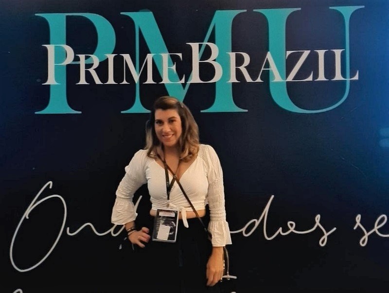 PMU PrimeBrazil: Andreia Mendes representa Teka Beleza & Cia no evento