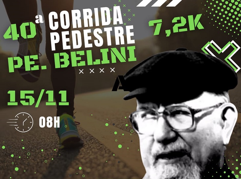 Abertas as inscrições para a 40ª Prova Pedestre Padre Beline