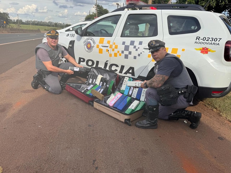 Duas jovens são detidas com mais de 40 quilos de maconha na região de Ourinhos
