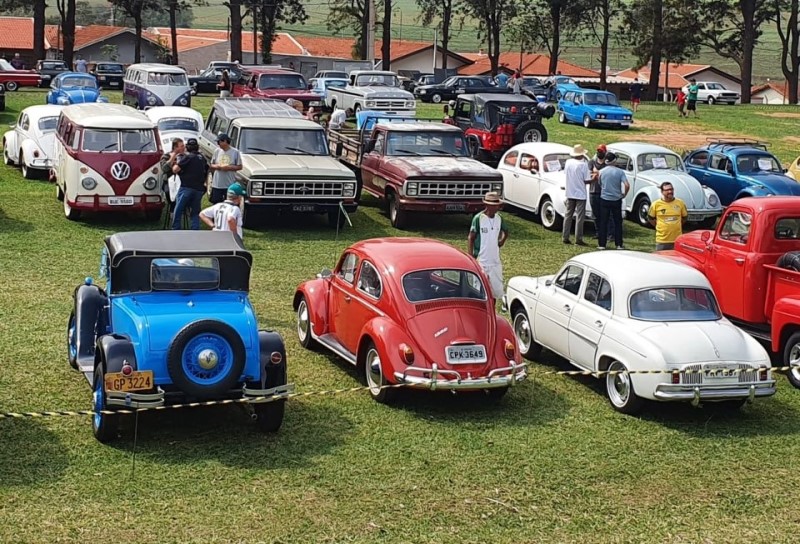 Encontro de carros antigos será neste domingo, 19, no Parque das Águas