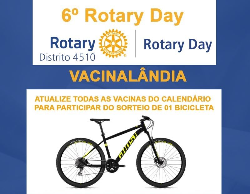 6º Rotary Day acontece neste domingo,19, na FICAR