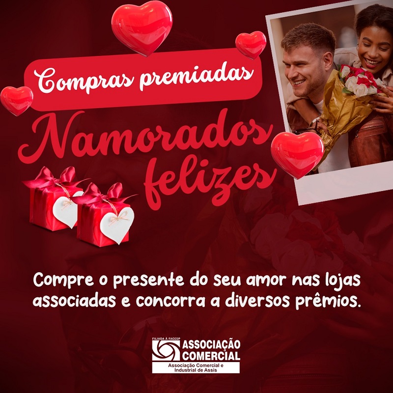 ACIA realiza campanha “Compras premiadas, namorados felizes”