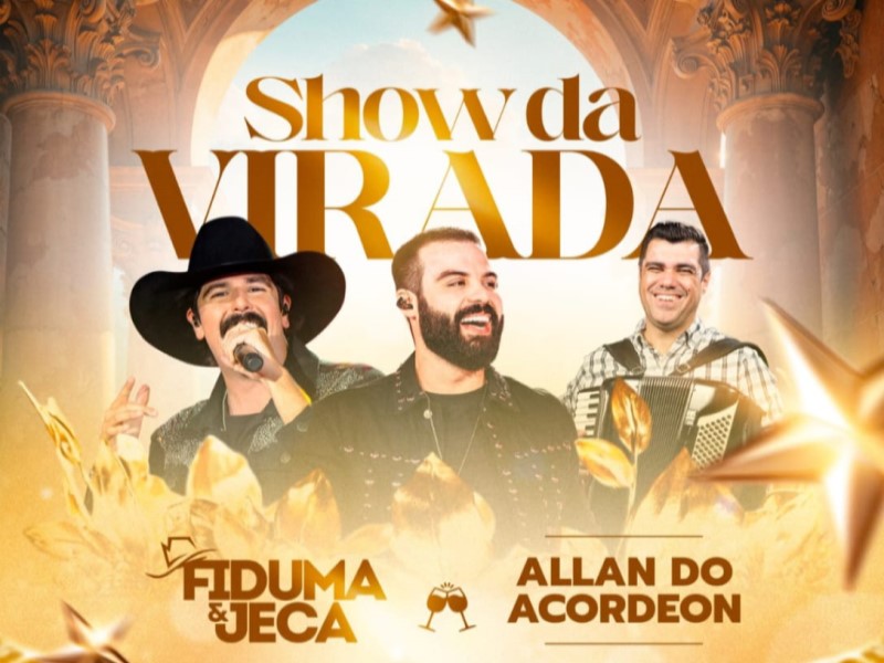 Fiduma e Jeca comandam o Réveillon 2026 em Tarumã