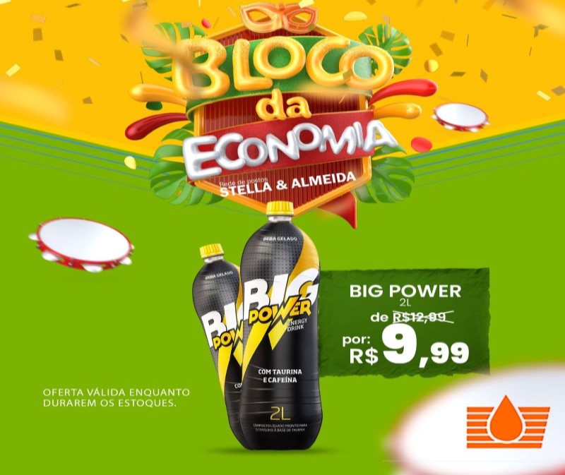 Rede Stella & Almeida realiza promoção de bebidas neste Carnaval