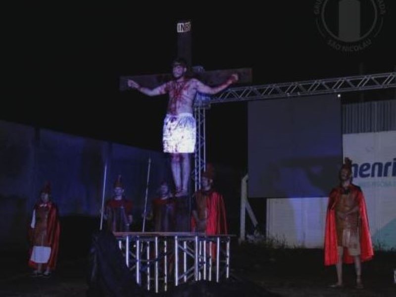 Grupo de jovens Escalada convida para encenação da Paixão de Cristo que fará neste domingo, 13