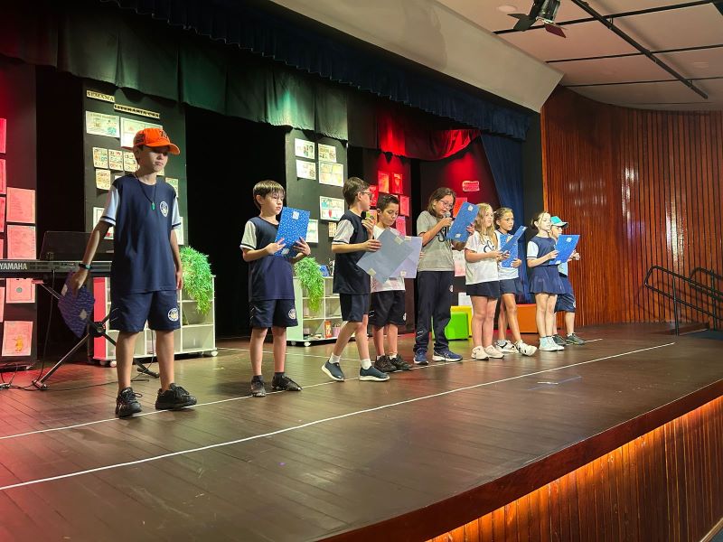 Alunos do EF Anos Iniciais do Colégio Santo Antônio vivenciaram bons momentos na Semana Literária