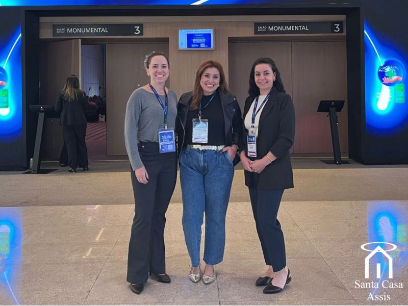 Santa Casa de Assis marca presença no 34º Congresso da Fehosp com foco em inovação na saúde