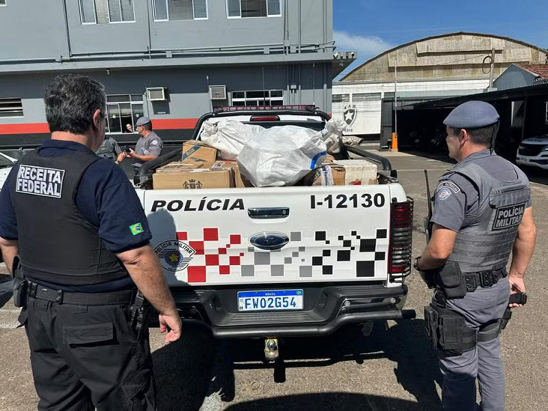 Assis é alvo de operação da Receita Federal que apreende mais de 700 kg de produtos de tabaco