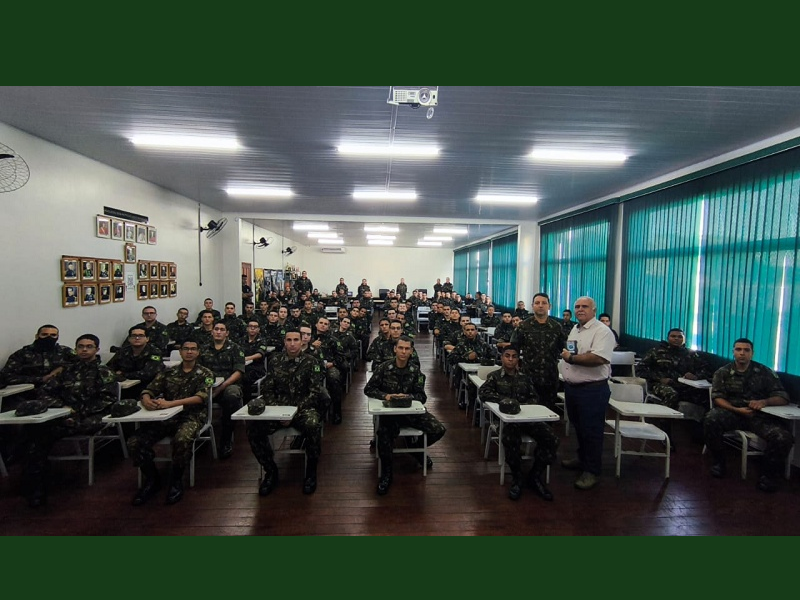 Tiro de Guerra de Assis promove palestra sobre prevenção ao uso de drogas
