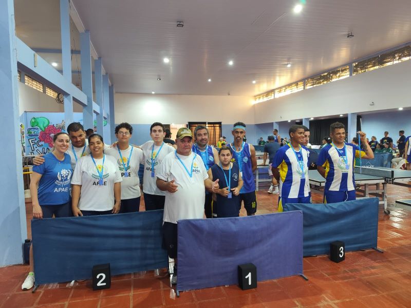 Alunos da APAE se destacam no Regional de Atletismo 2025