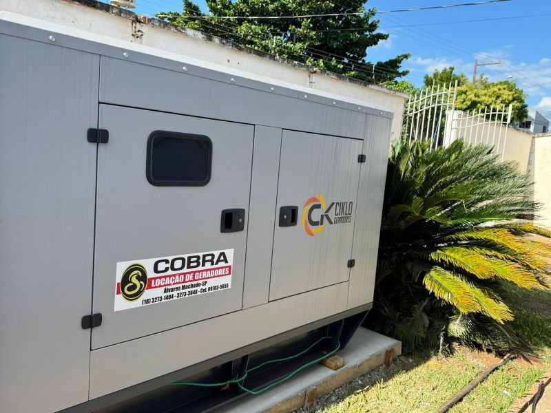 Gerador de Energia garante atendimento no PA Maria Isabel