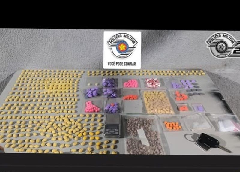 Polícia Militar faz apreensão de drogas sintéticas em Assis