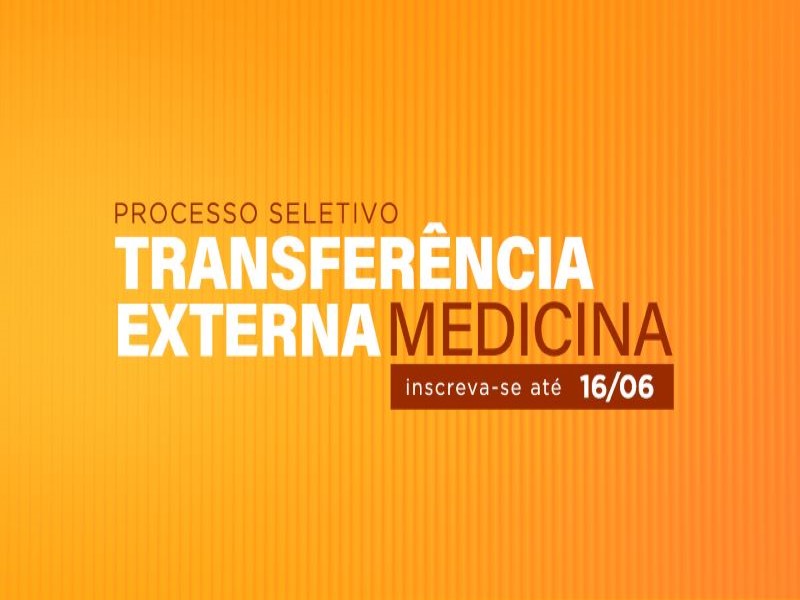Inscrições para transferência externa no curso de Medicina da FEMA vão até 16/06