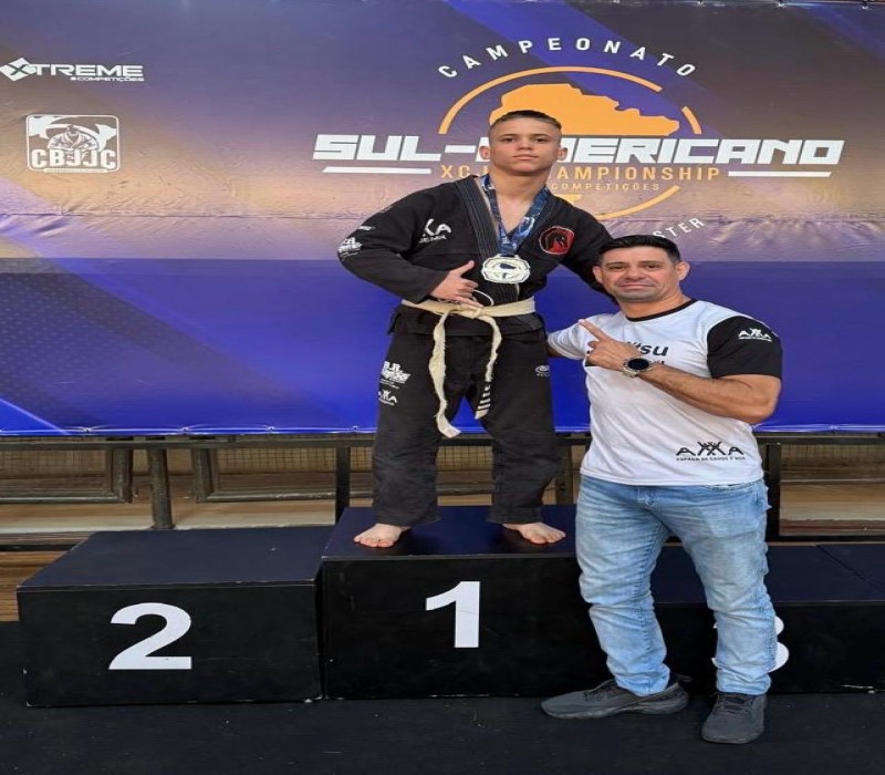 Atleta assisense vence Campeonato Sul-Americano de Jiu Jtsu em São José do Rio Preto
