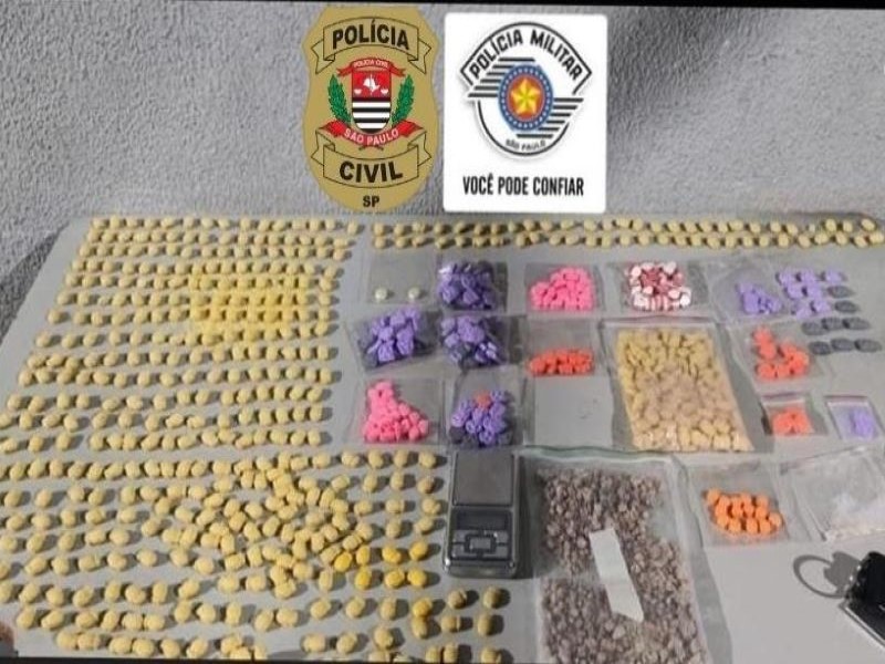 Polícia Civil prende suspeito de envolvimento no tráfico de drogas sintéticas de alto valor