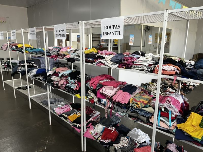 Bazar Solidário do Fundo Social segue até julho e beneficia famílias de Assis