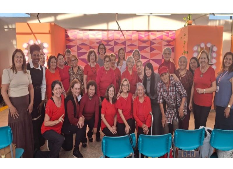 Alunas da UATI-UNIFIO se apresentaram em evento na Casa da Mulher Paulista