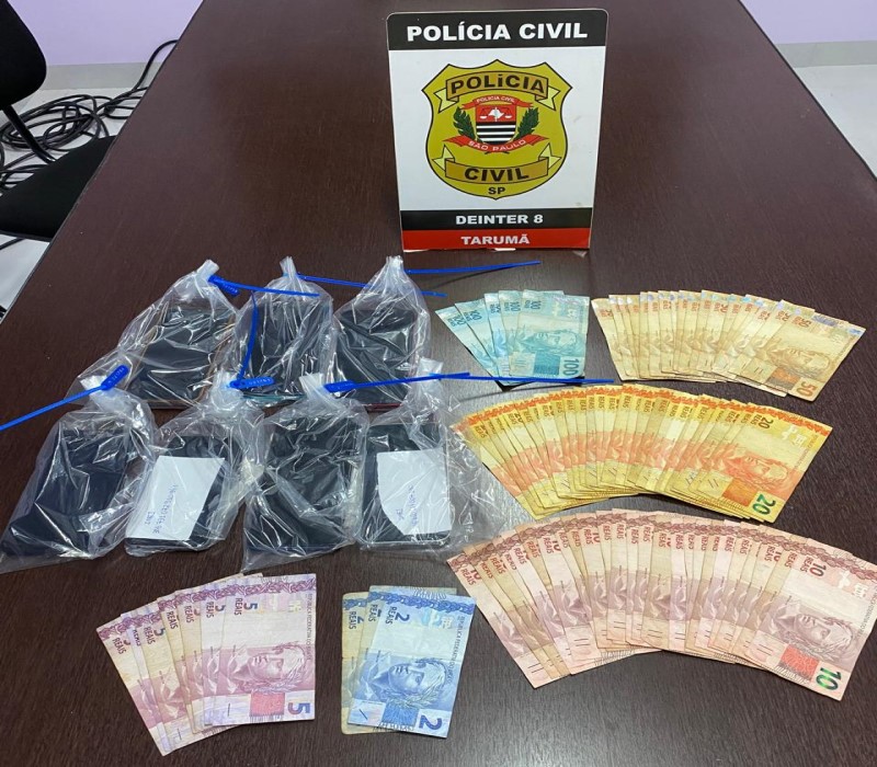 Polícia Civil deflagra operação contra o tráfico em Tarumã e prende suspeito de 42 anos