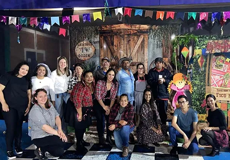 Festa Junina da EJA celebra cultura, integração e aprendizado em Tarumã