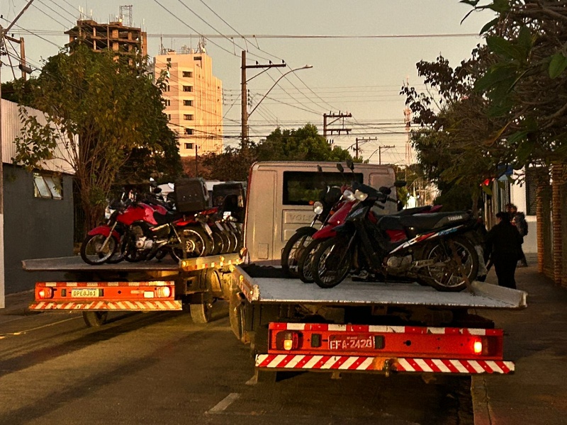 Detran/SP, Polícia Militar e Departamento de Trânsito realizam operação para fiscalizar motocicletas