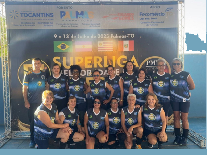 Assis estreia com vitória na Superliga de Vôlei Adaptado 68+ em Palmas-TO