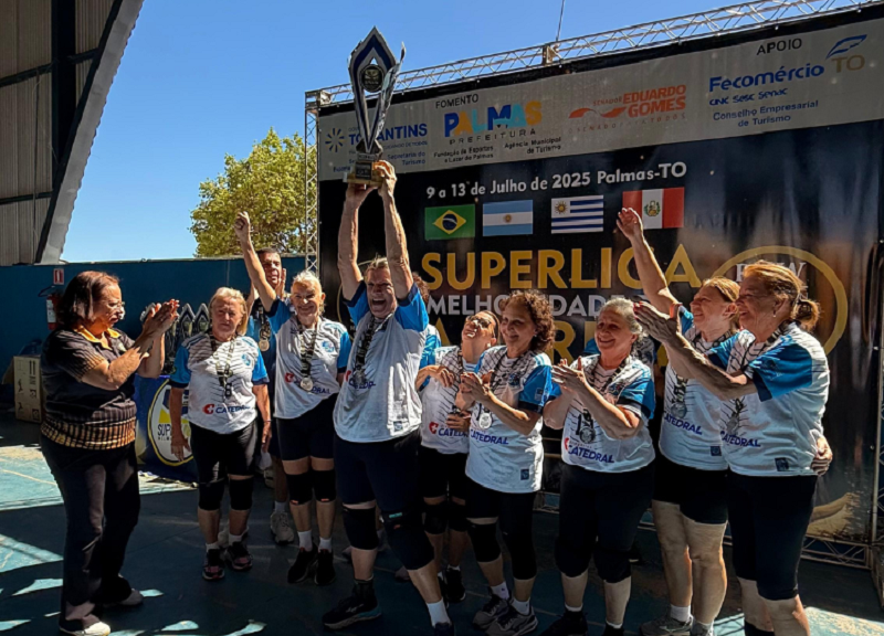 Assis conquista 2º lugar no Sul-Americano de Vôlei Adaptado da Melhor Idade