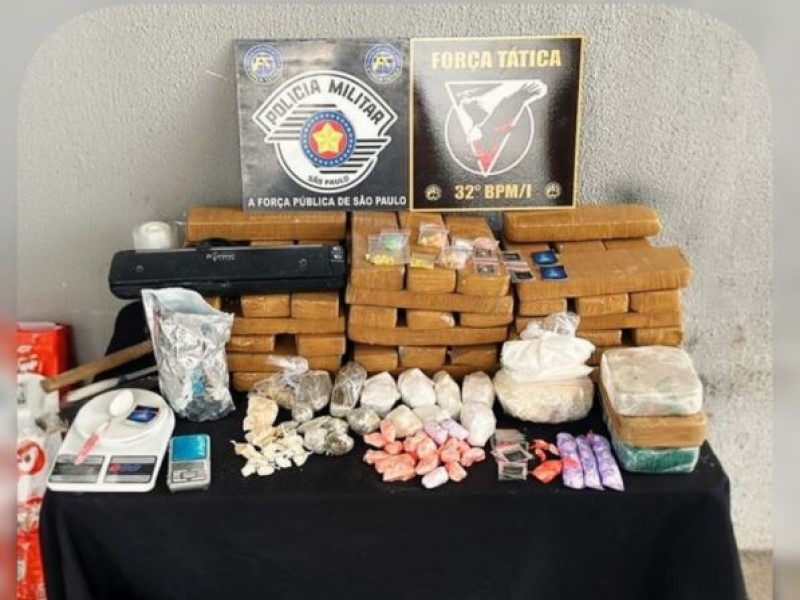 Polícia Militar apreende grande quantidade de drogas durante Operação Impacto em Assis