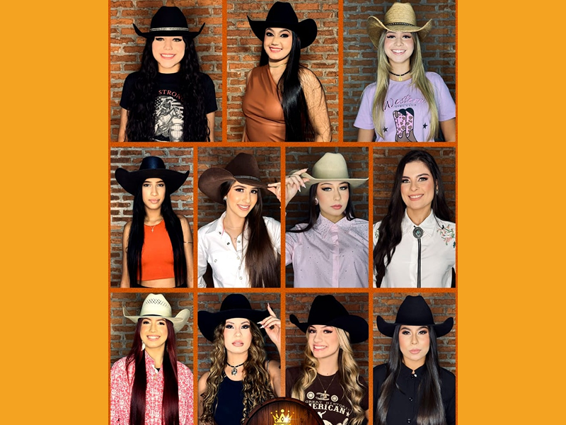 Veja quem são as candidatas do concurso da Rainha da Festa do Tropeiro 2025 de Tarumã