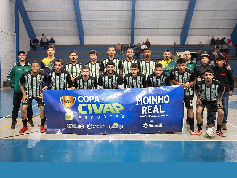 Grandes jogos e muita emoção marcam rodada da Copa CIVAP de Futsal 2025 em Palmital