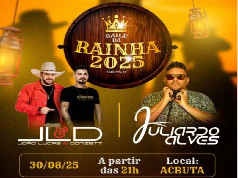 Venda de ingressos para o Baile da Rainha da Festa do Tropeiro de Tarumã começa hoje, 1°