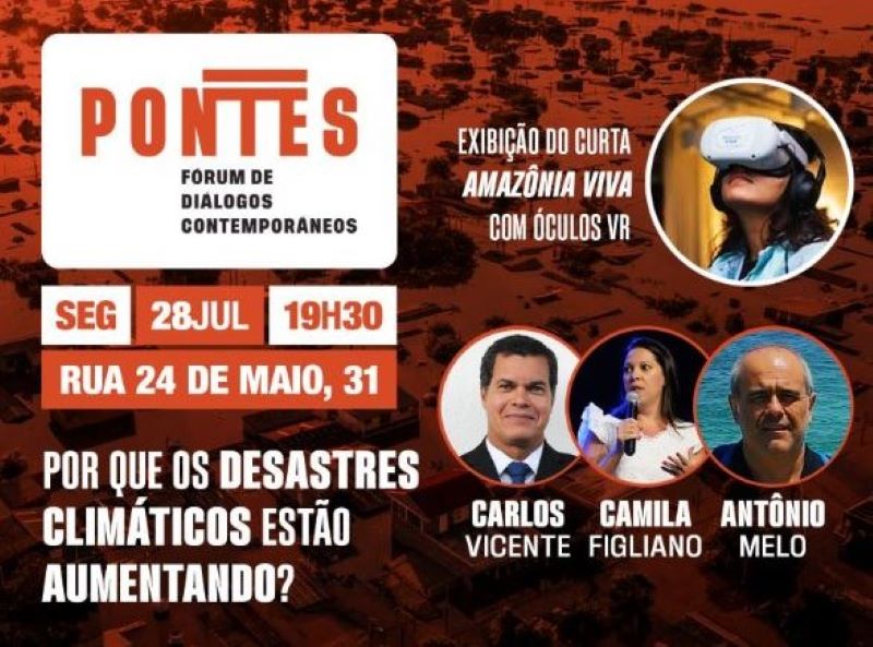 Fórum debate aumento de desastres climáticos nesta segunda, 28, em Assis