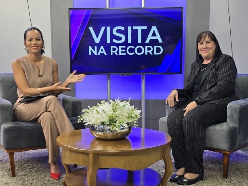 Prefeita de Tarumã, Adriana Roncada, participa do Programa 