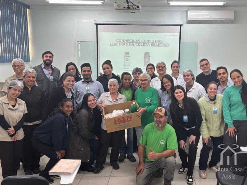 AME Assis promove palestra sobre gerenciamento de resíduos e lança campanha de sustentabilidade