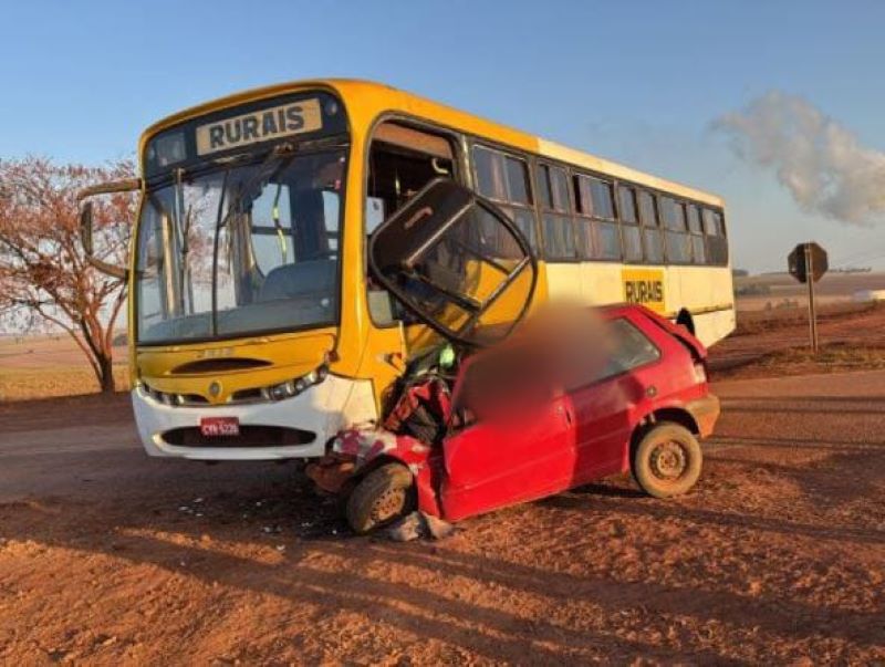 Acidente na rodovia em Platina faz uma vítima fatal e quatro graves