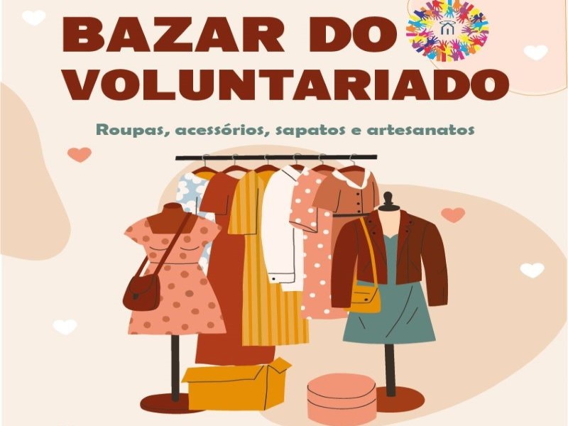 Voluntariado da Santa Casa realiza bazar beneficente em frente ao hospital hoje, 12