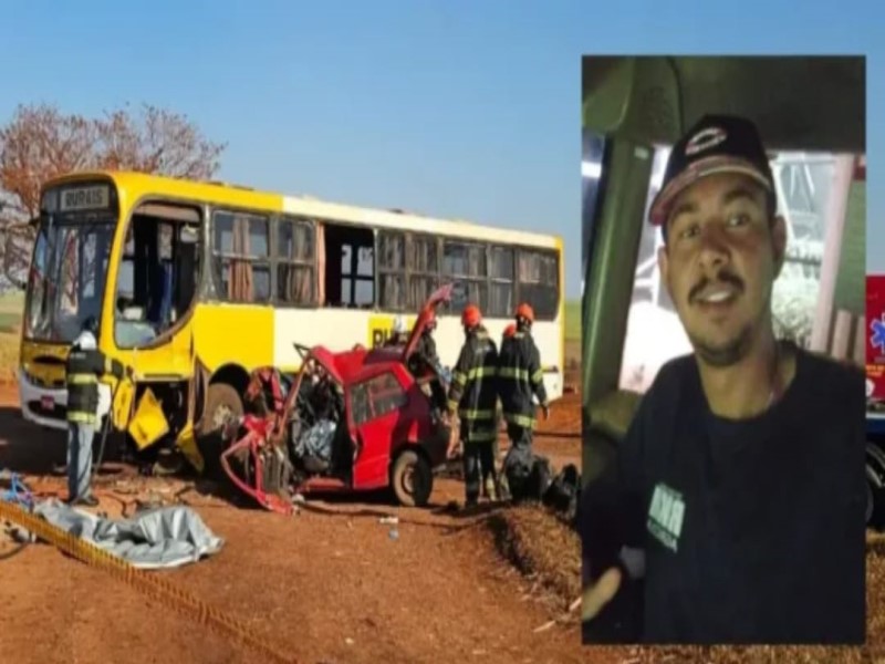 Morre segunda vítima do acidente entre carro e ônibus em Platina