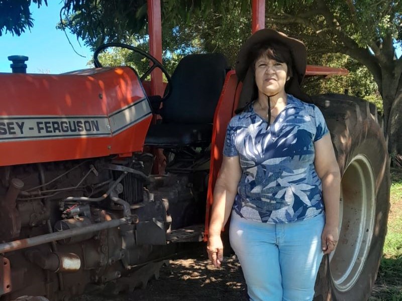 Trator é furtado em bairro rural de Assis e proprietária pede ajuda para localizar veículo
