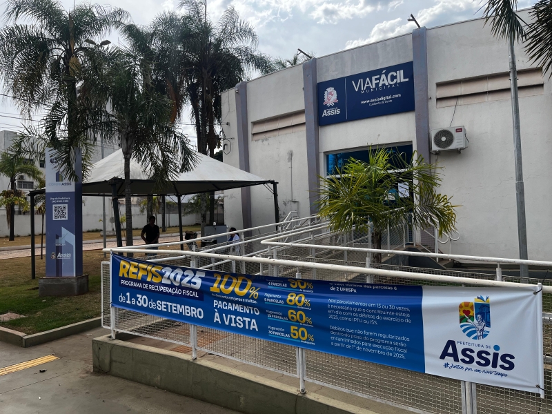 REFIS 2025 começa em Assis: oportunidade para regularizar débitos