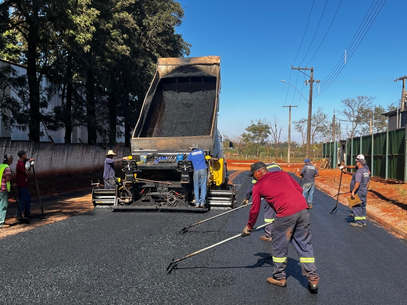 Obras avançam a todo vapor no Distrito Industrial