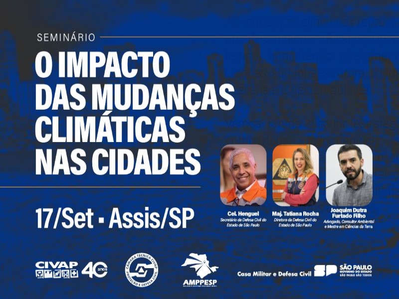 Seminário discute impacto das mudanças climáticas nas cidades em Assis