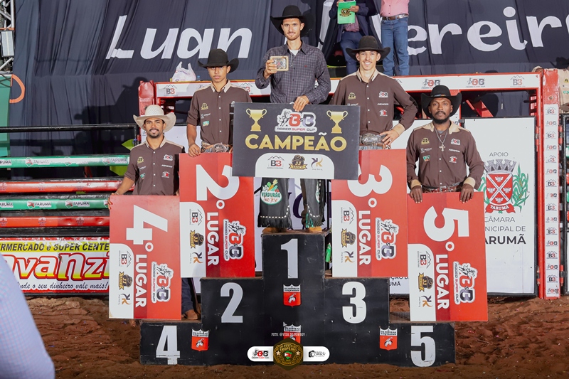 Assisense Gabriel Poletto é o campeão da 31ª Festa do Tropeiro de Tarumã