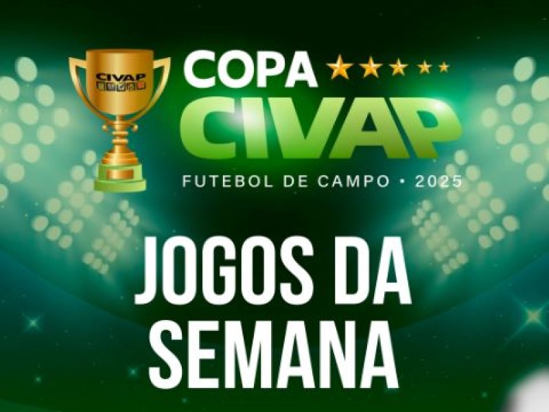 Copa CIVAP de Futebol de Campo agita cidades da região neste sábado, 20