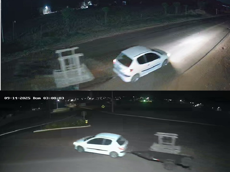 Furto de andaimes em Cândido Mota: proprietária pede ajuda da população