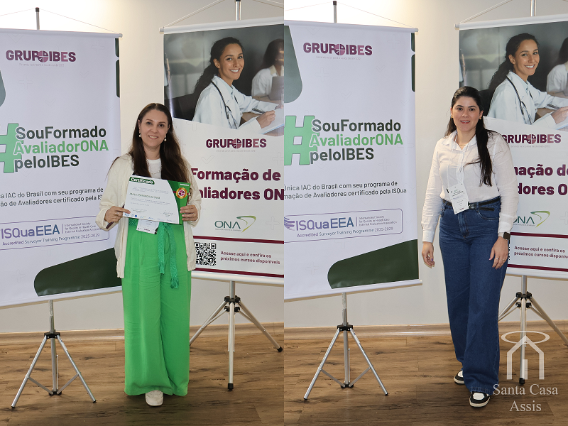 AME Assis participa do Curso de Formação de Avaliadores IBES/ONA em São Paulo