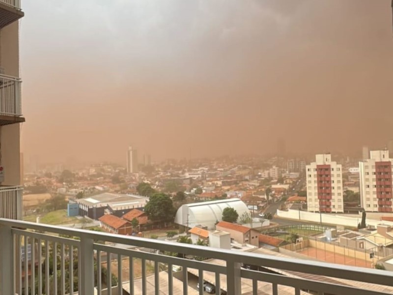 Alerta laranja: Assis sob risco de tempestade nesta segunda-feira, 22